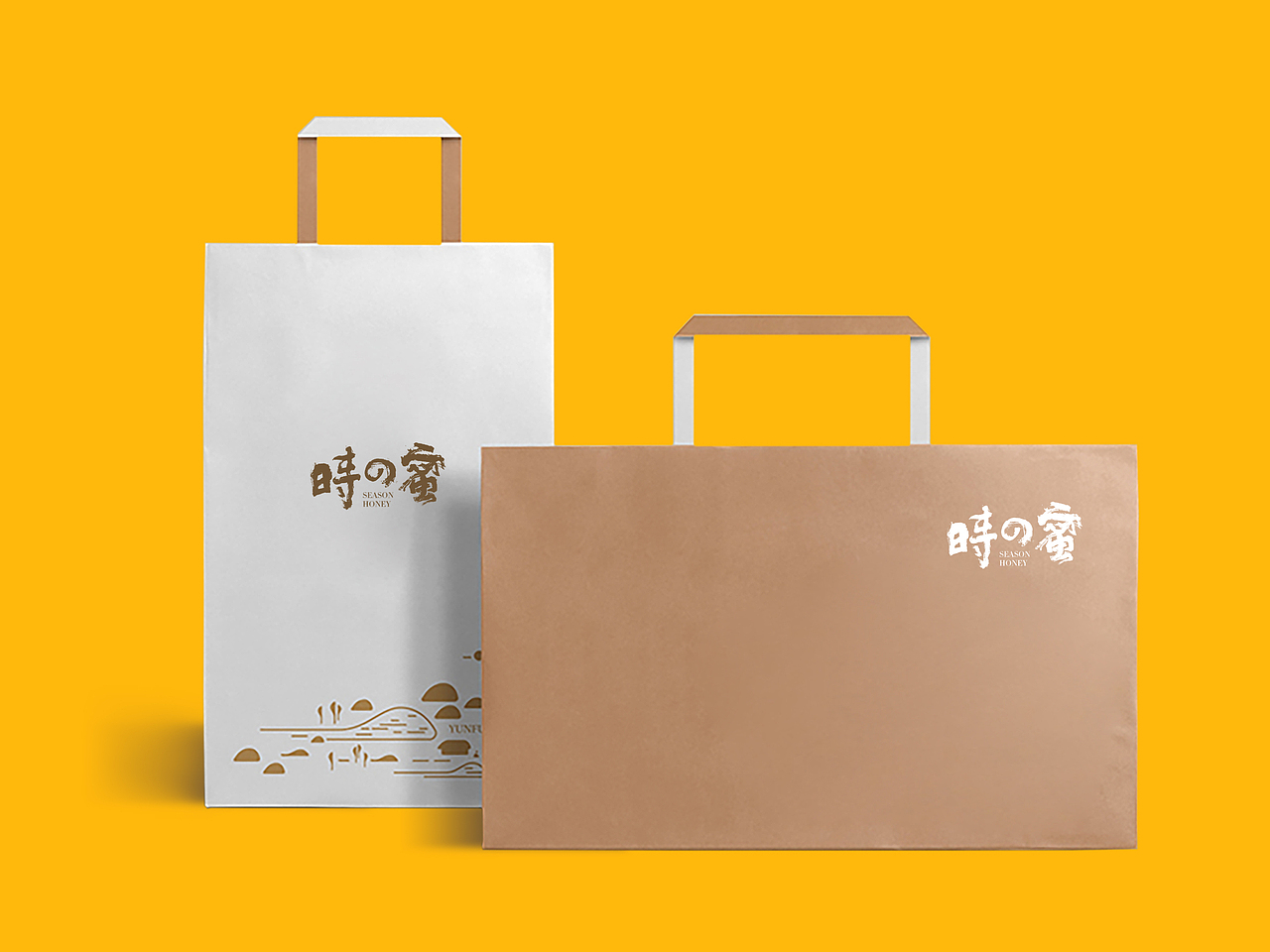 logo书法化，提高识别度与人文情感 | 时之蜜蜂蜜（图ZMjMwODI3NTg0） - Logo - 站酷设计师脑洞星球策略设计原创素材 - 站酷ZCOOL