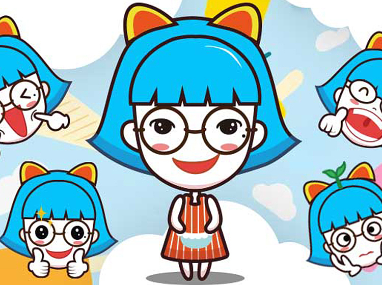 蓝朋友（图ZODYyNDQ4NjQ=） - 艺术插画 - 站酷设计师涂涂猫呀原创素材 - 站酷ZCOOL