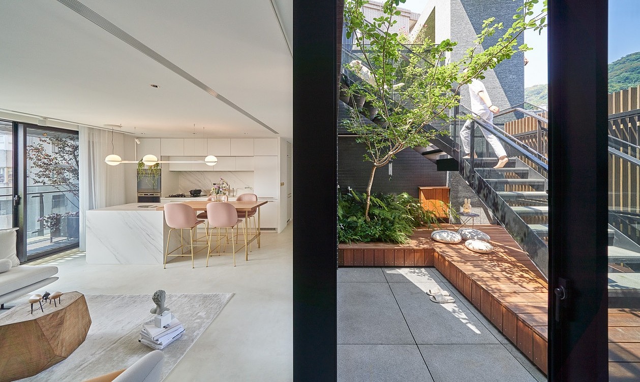 在郁郁绿意簇拥下,来场自空间到内在的平衡流动~~北欧