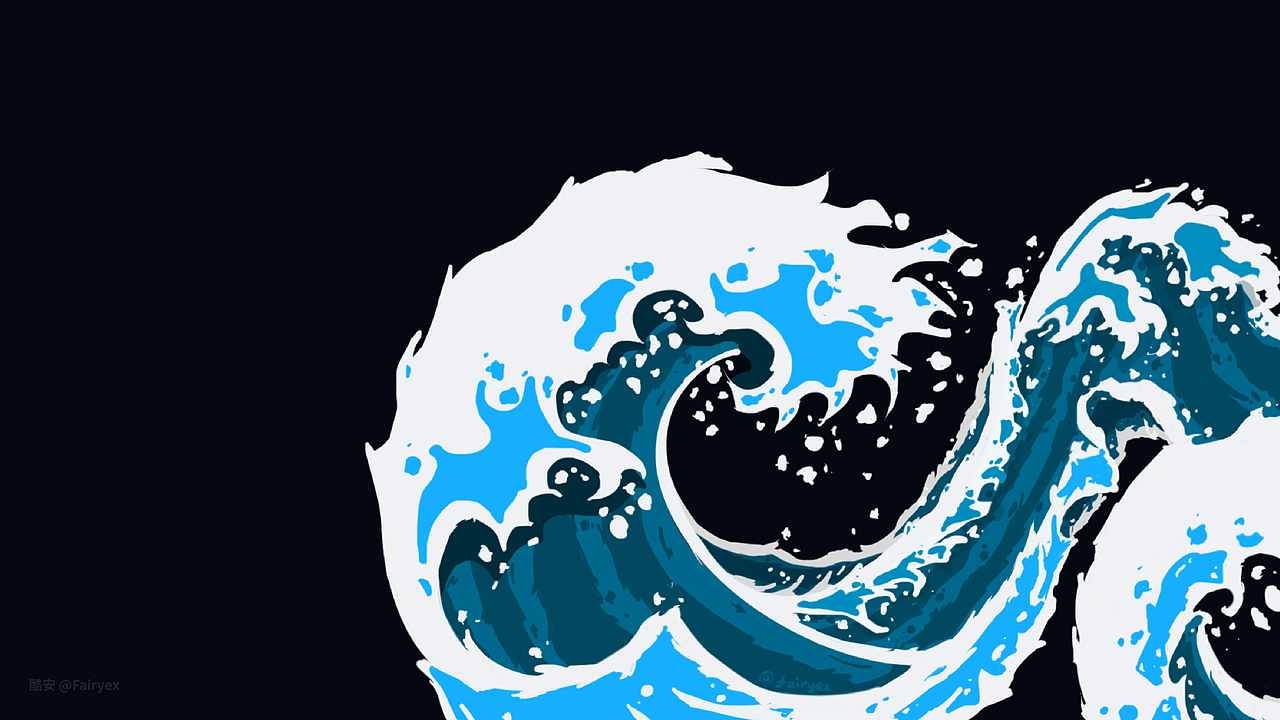 酷安12月logo壁纸