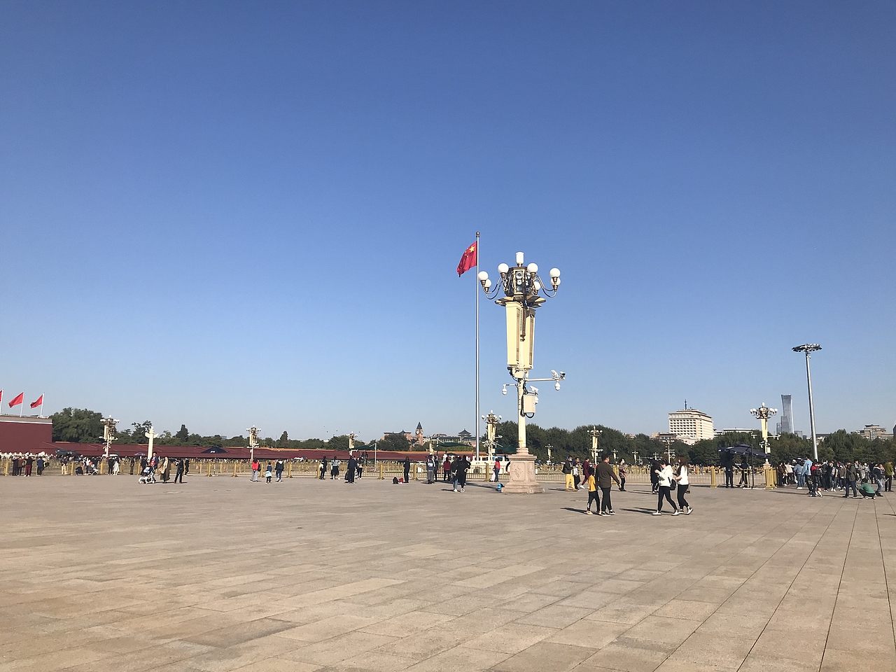 随手拍 北京 永安里 王府井 长安街 天安门 国庆中秋