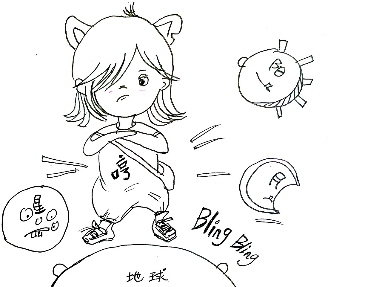 线描（图ZMTk2Nzc3NTg4） - 艺术插画 - 站酷设计师琥珀主gg原创素材 - 站酷ZCOOL