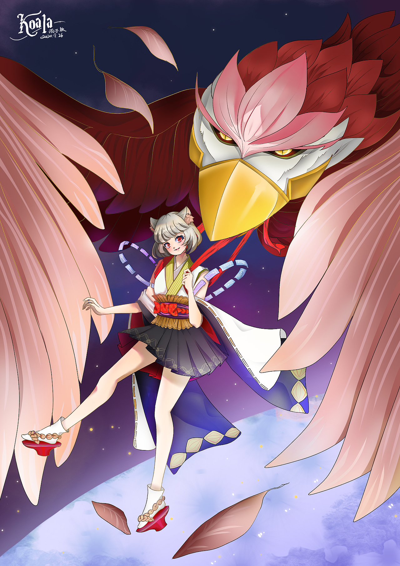 模拟阴阳师画风|动漫|其他动漫|koala0826_原创作品-站酷(zcool)