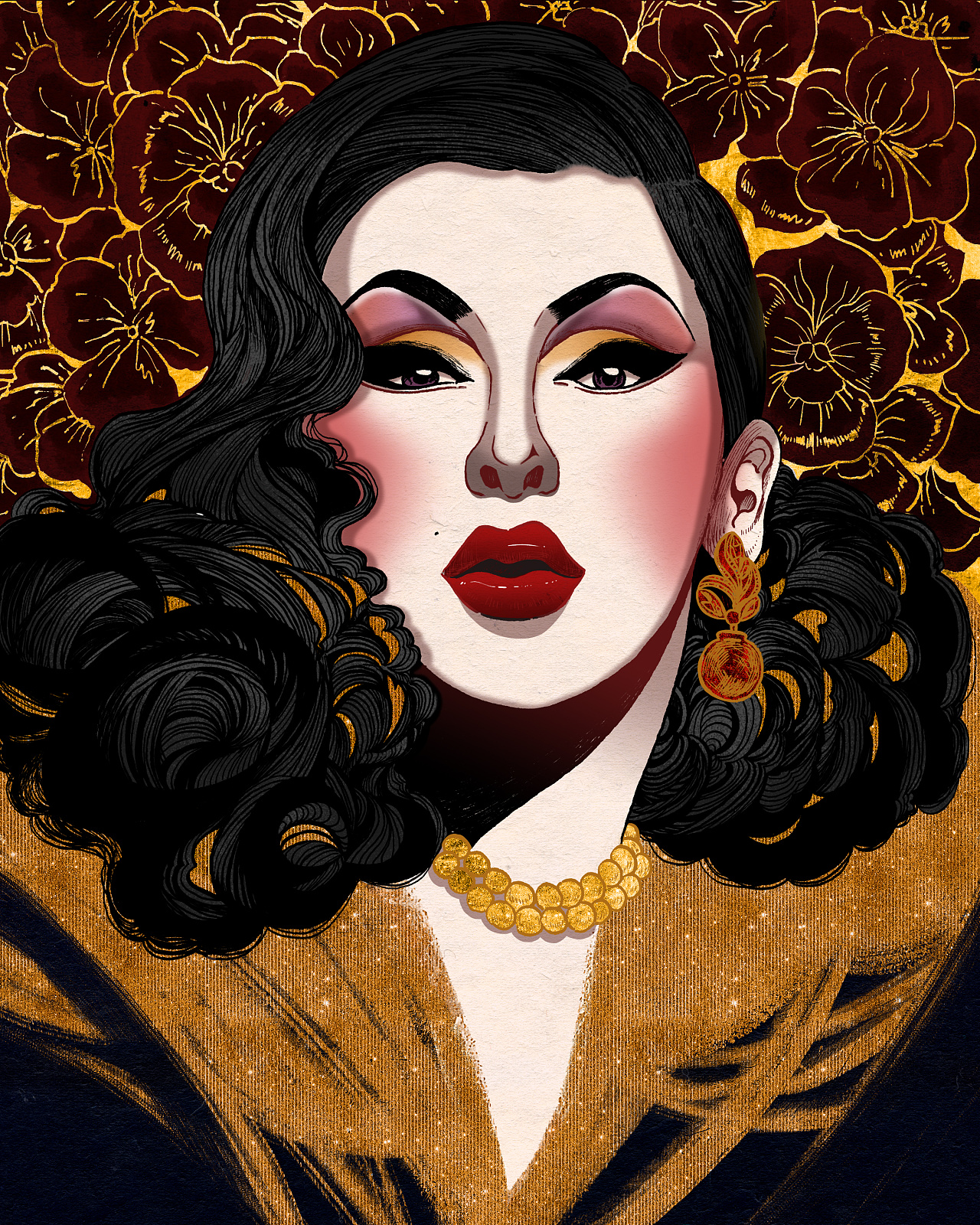 drag queen portrait series 3