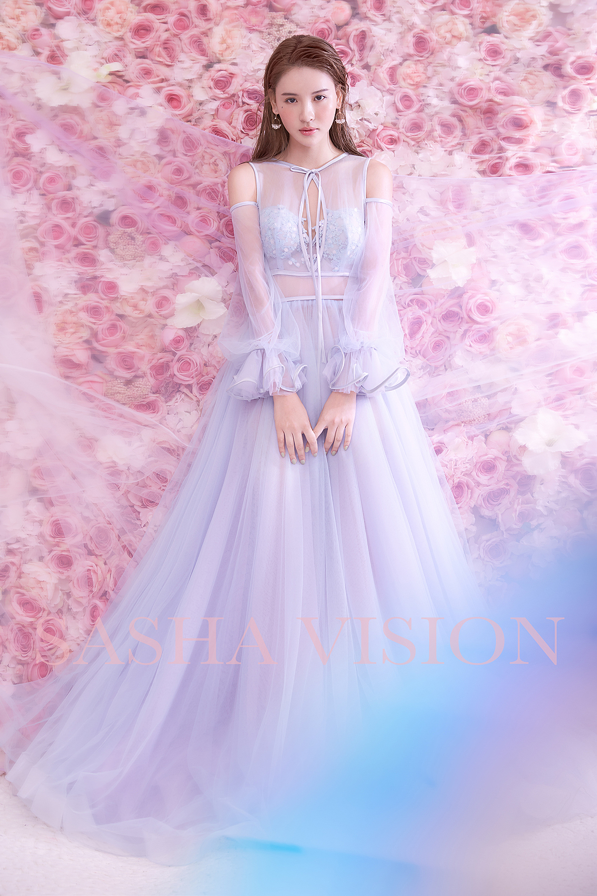 【纱夏视觉】花墙透纱