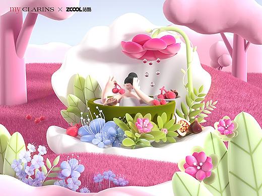 my CLARINS尋找天然好食肌（個人主頁-ZNTk0NTc2MzY=） - 海報 - 站酷設計師迷霧森林zzz原創(chuàng)素材 - 站酷ZCOOL