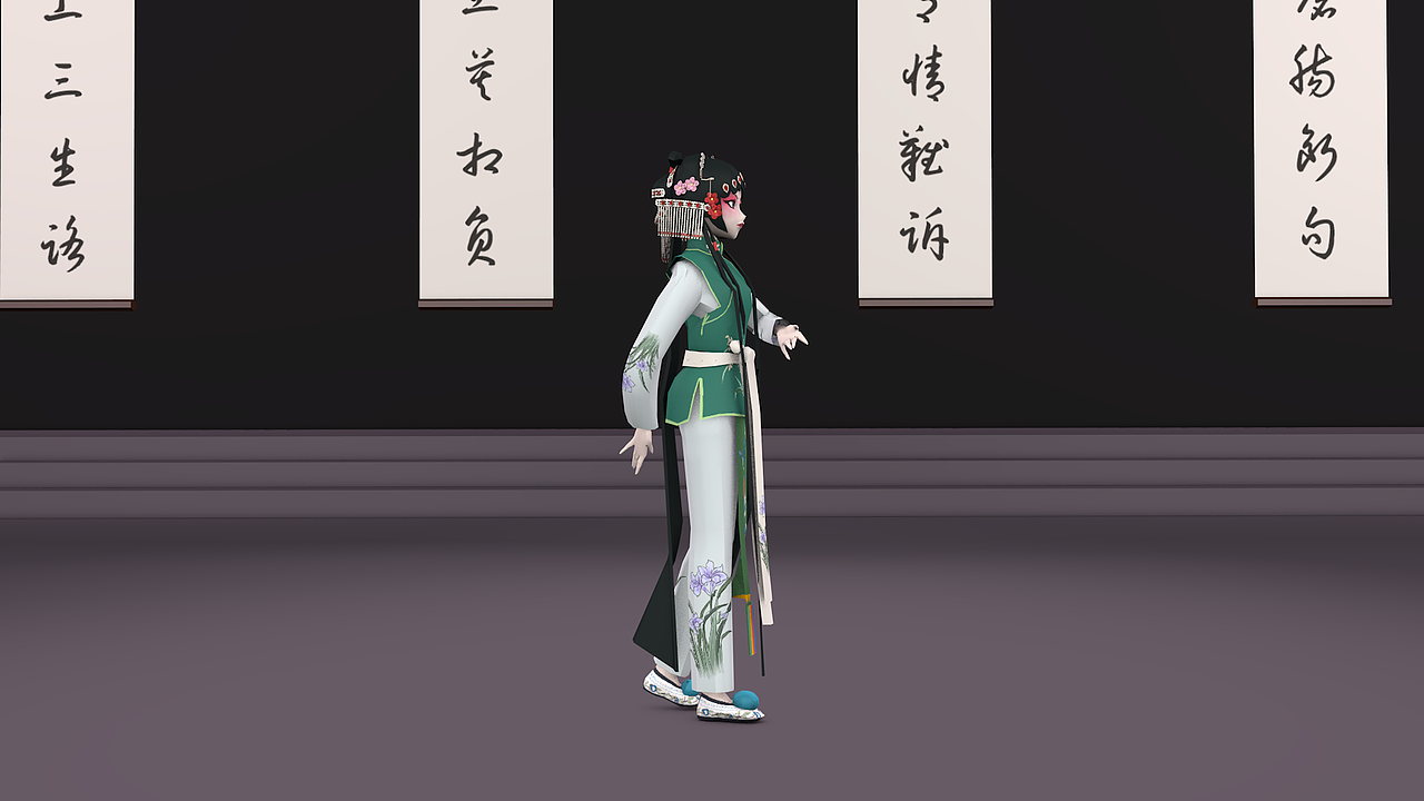 课程作业 | 2018 毕业设计 3D建模/昆曲动画（图ZMTMyNzI2NDE2） - 动画/影视 - 站酷设计师Yuetlam原创素材 - 站酷ZCOOL