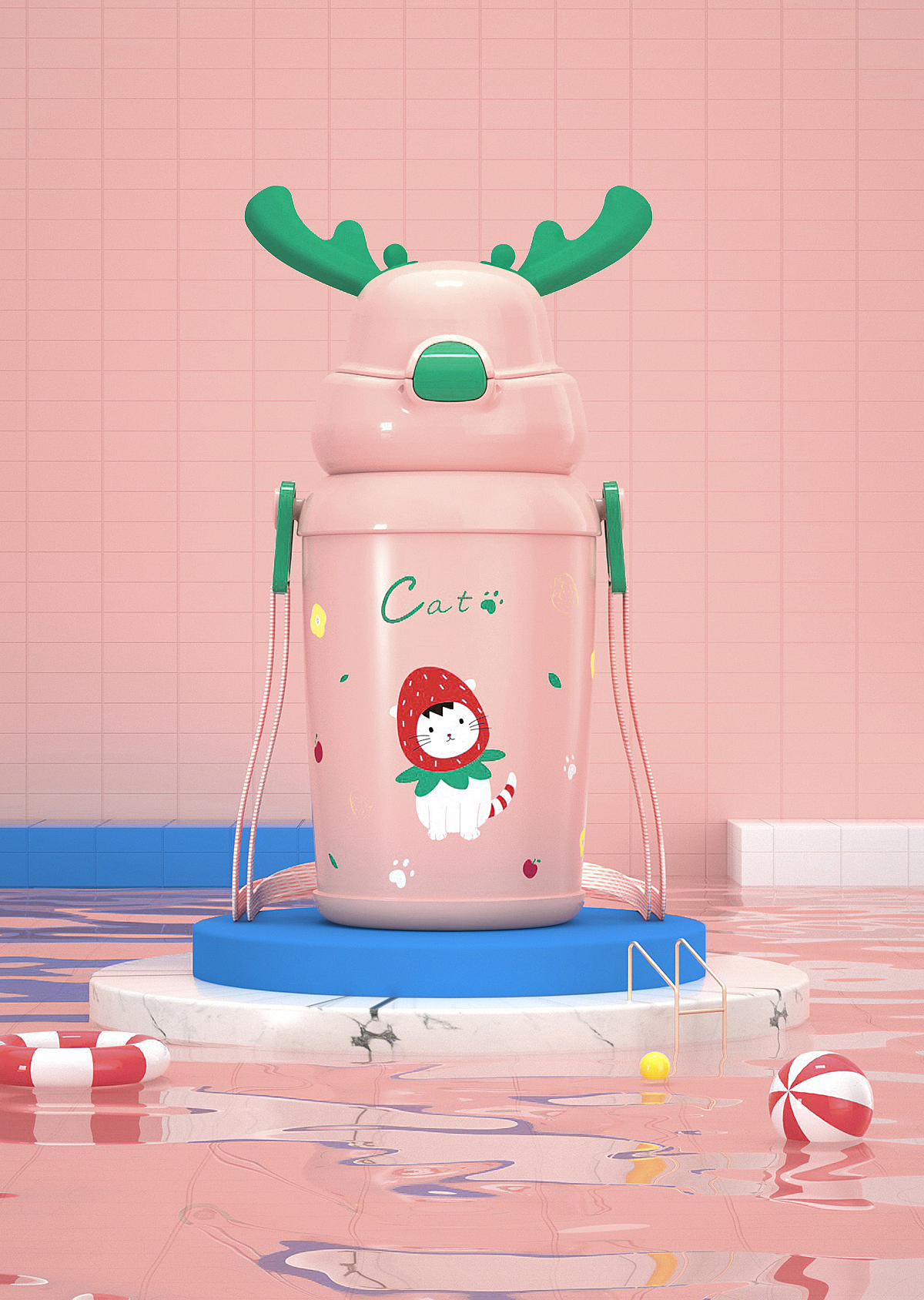 2019年上半年C4D产品海报渲染（图ZMTc0Mzk5MTcy） - 其他三维 - 站酷设计师肖海润原创素材 - 站酷ZCOOL