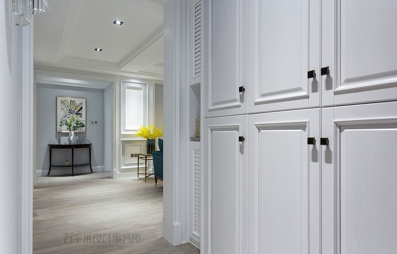 For You-现代美式轻奢实景-126平4房改3房（图ZMTM5MjY4NTUy） - 家装设计 - 站酷设计师方平米设计原创素材 - 站酷ZCOOL