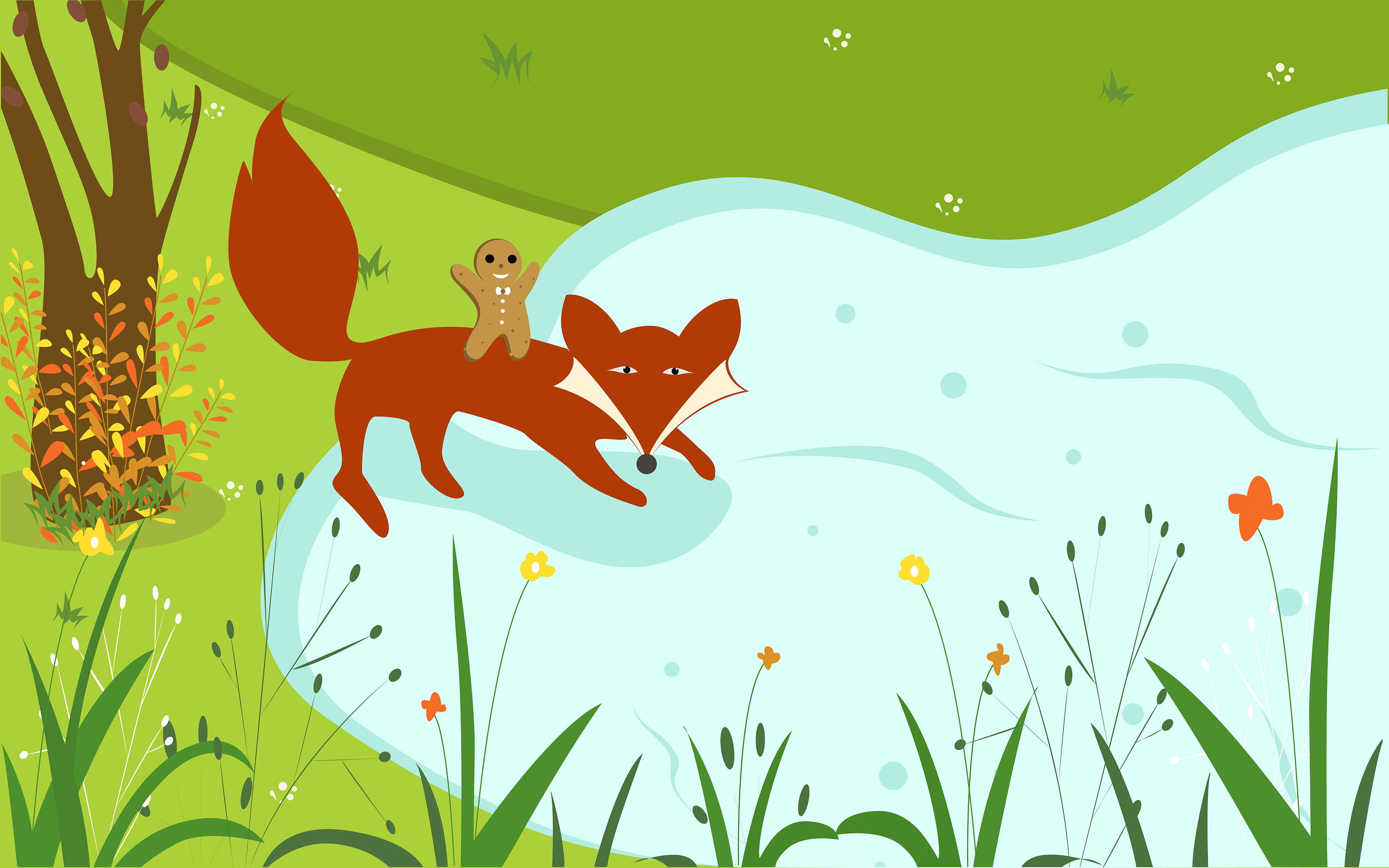 姜饼人绘本绘制