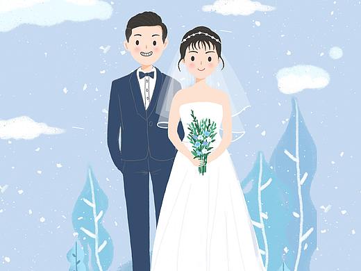 婚礼手绘