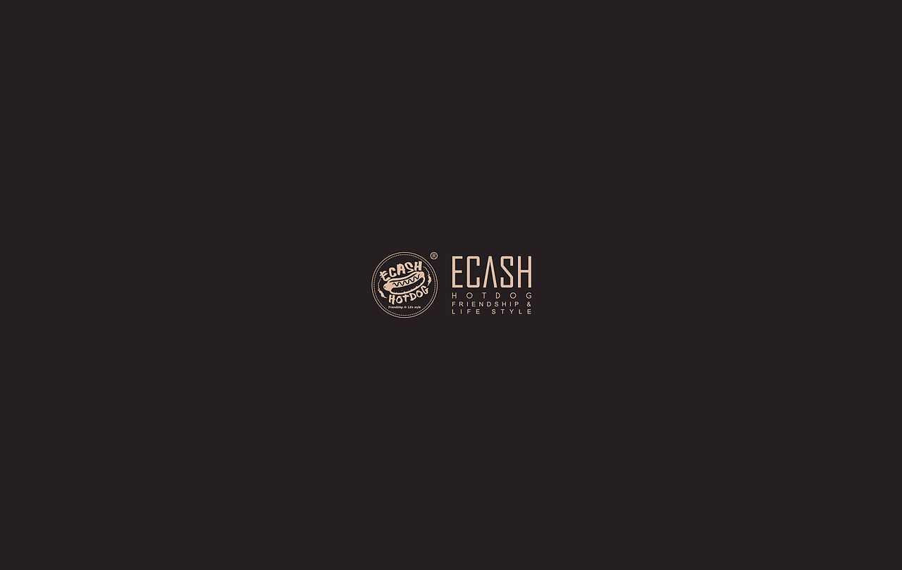 Ecash hotdog 美式热狗品牌形象2.0,品牌升级