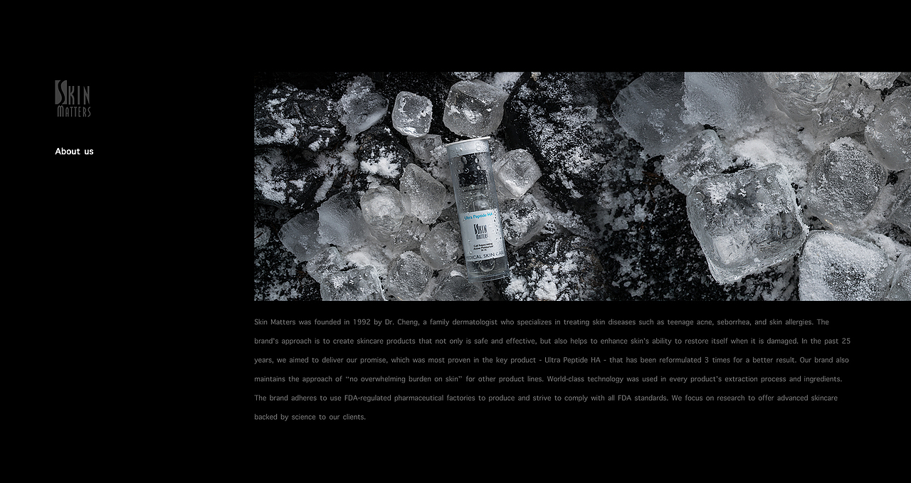 skinmatters medical skincare加拿大化妆品全案