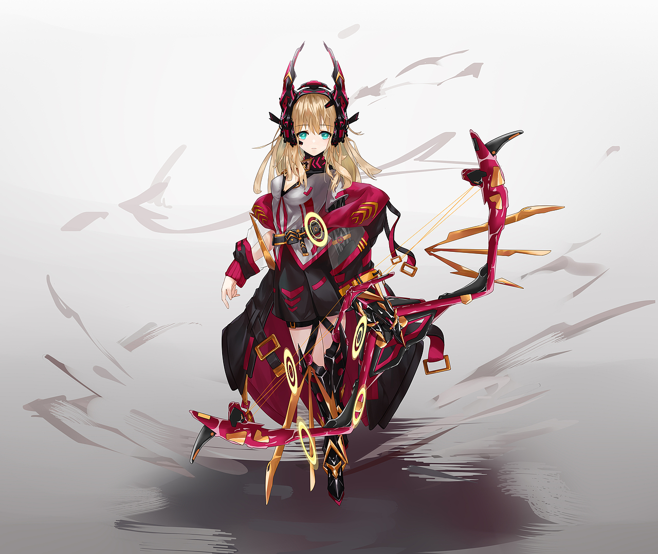 机娘|插画|游戏原画|昊冕_原创作品-站酷zcool