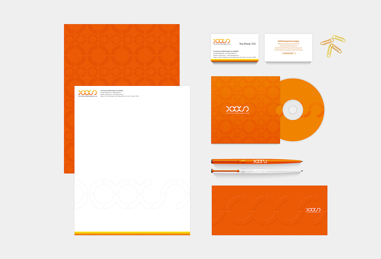 西安越洋石油品牌形象设计