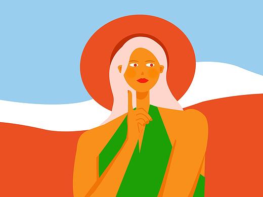 动感人物插画练习