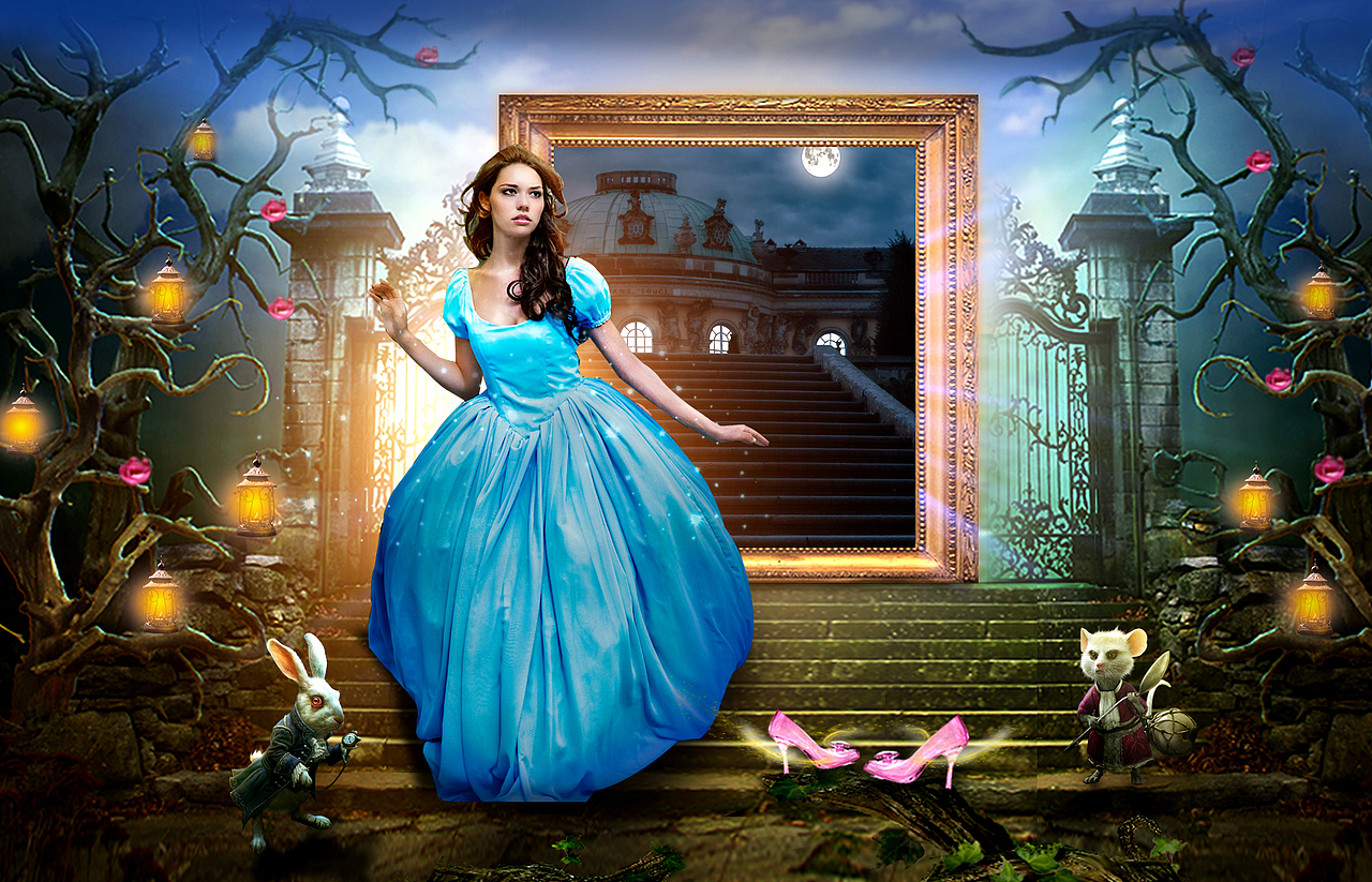 灰姑娘电影海报