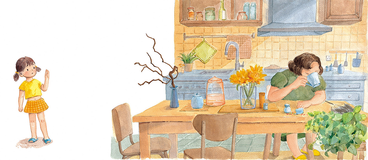 这是中间儿的一张画