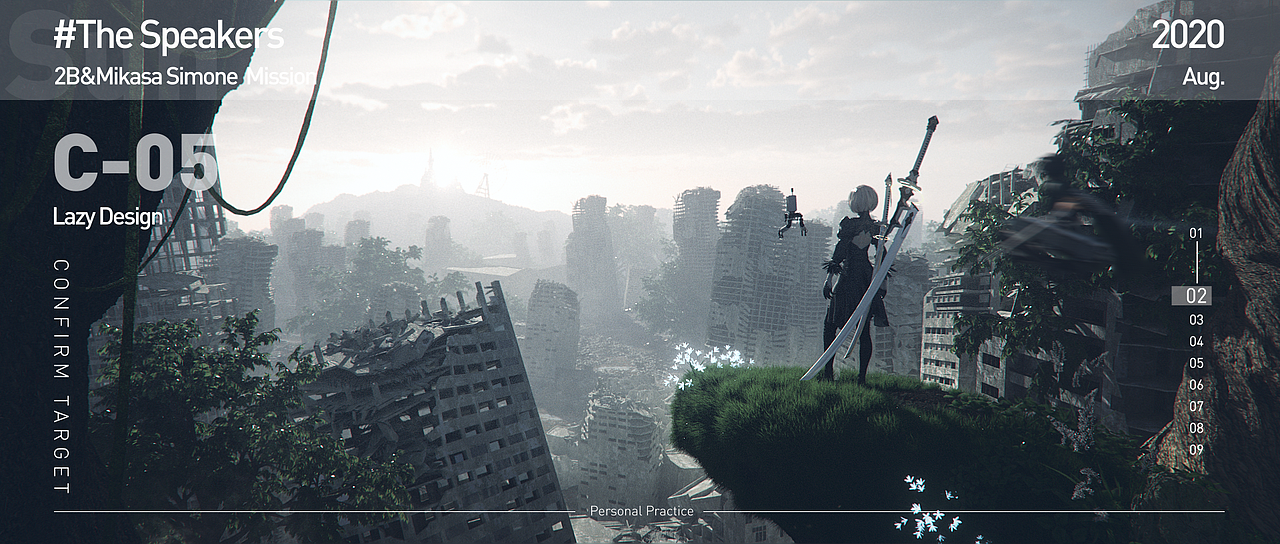 2B&Mikasa Simone Mission