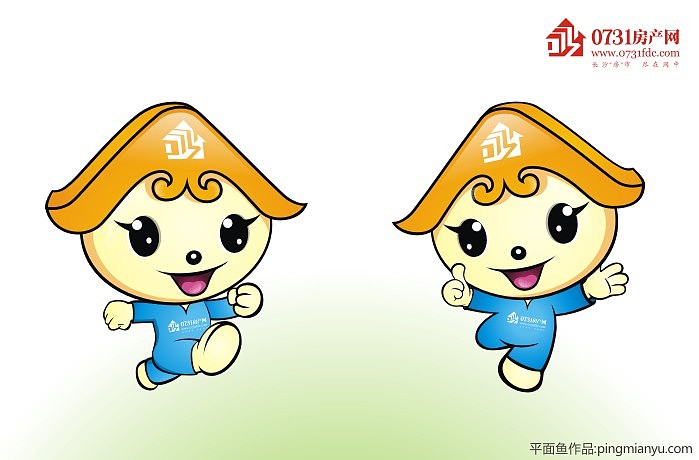 0731房产网吉祥物设计（图ZODM0MDEzMg==） - IP形象 - 站酷设计师多肉熊原创素材 - 站酷ZCOOL