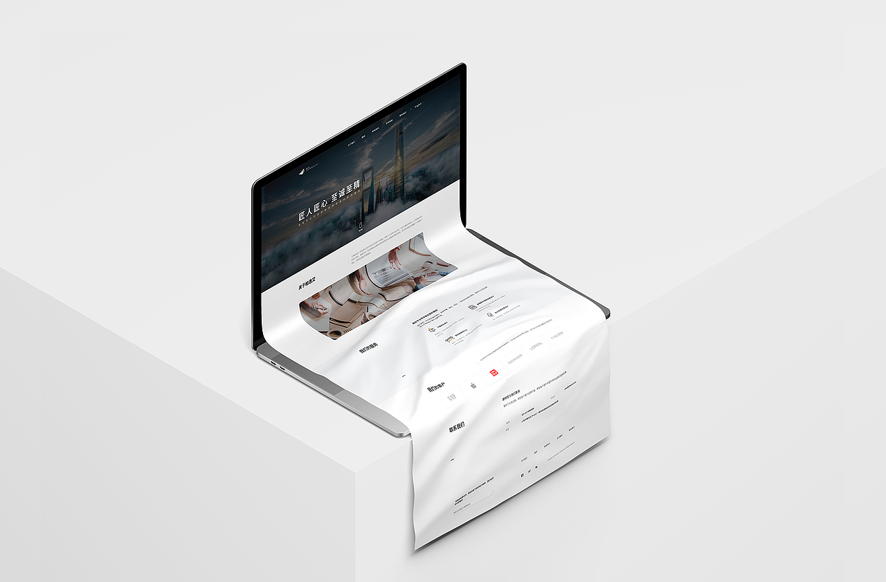 柏连艾官网视觉设计（图ZMjA0NzYxMzA4） - 企业官网 - 站酷设计师Dumpatom原创素材 - 站酷ZCOOL