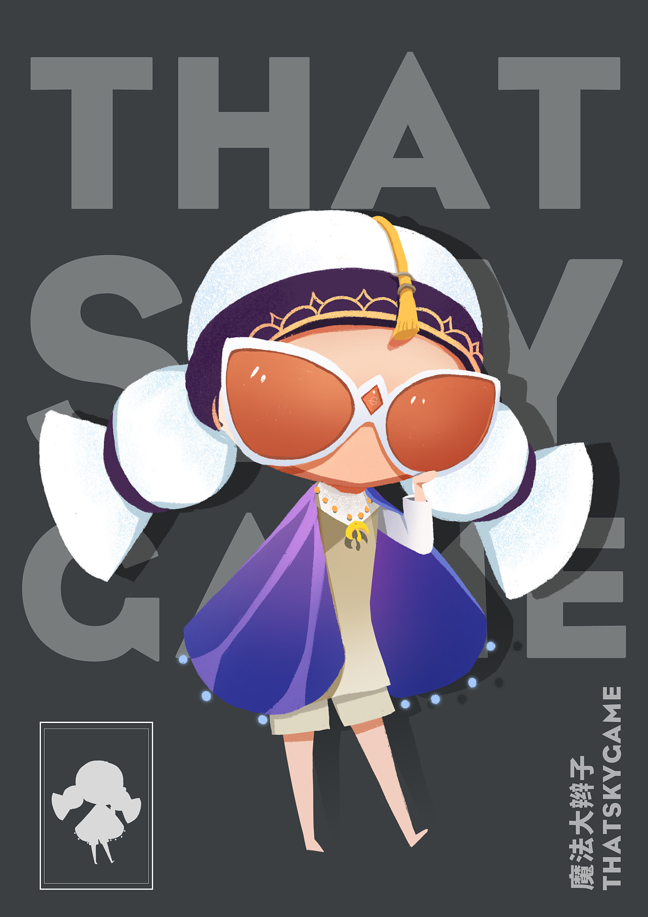 光遇小人儿全身系列|插画|创作习作|淳淳淳7 - 原创作品 - 站酷