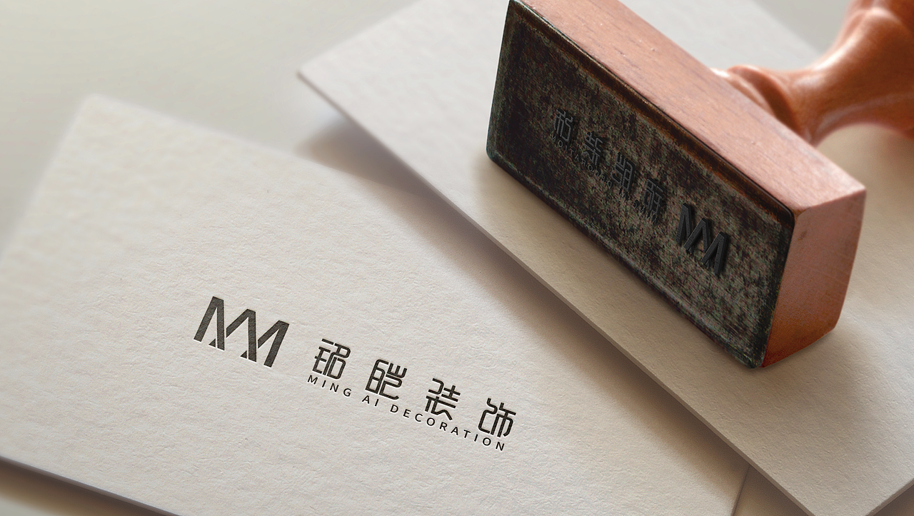 铭皑装饰logo设计提案（图ZMTQ5MTU2NTA4） - 品牌 - 站酷设计师金刚不是大猩猩原创素材 - 站酷ZCOOL
