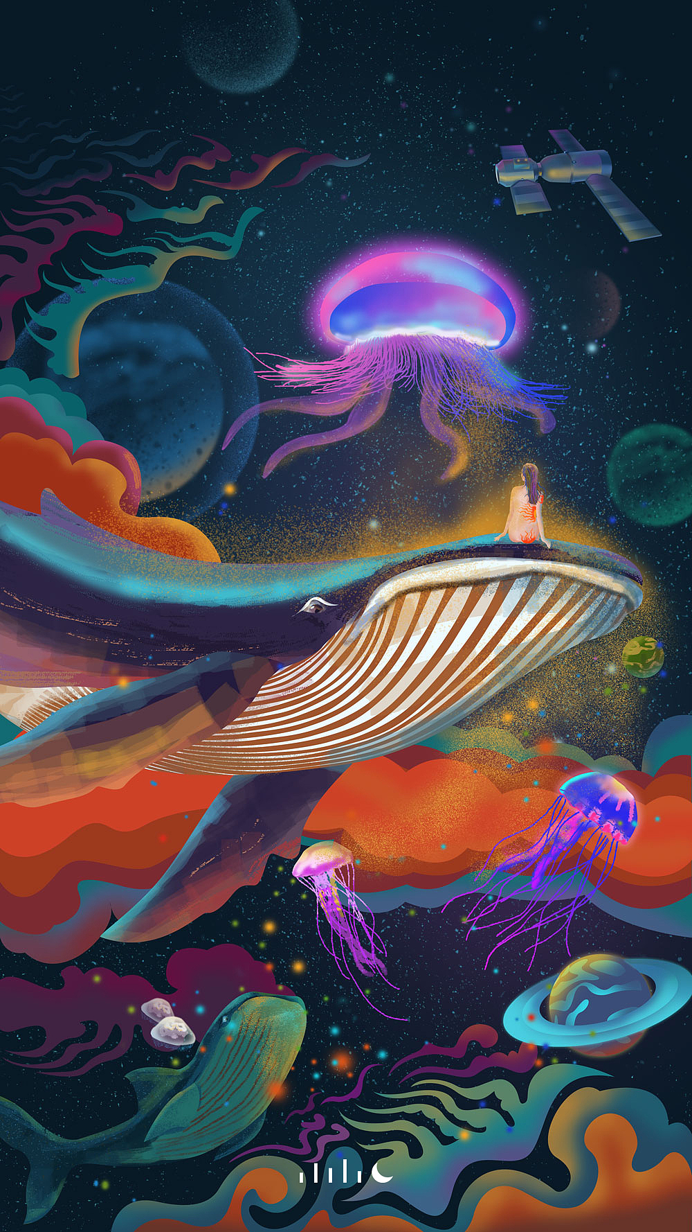 《欲神》（图ZMTYyODYzNjg0） - 商业插画 - 站酷设计师小小月79原创素材 - 站酷ZCOOL