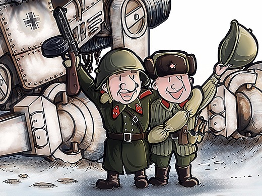 星球二战——胜利合影