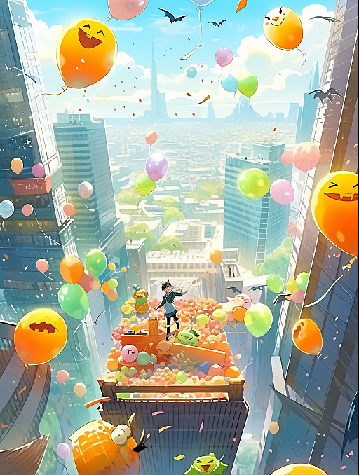 缤纷果乐（图ZMzgwMjgwODYw） - 艺术插画 - 站酷设计师丶芥末饭团原创素材 - 站酷ZCOOL