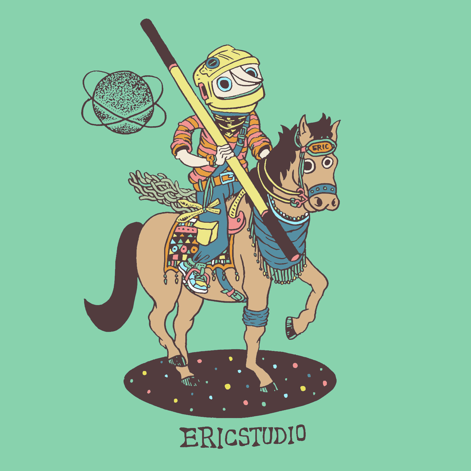 匹诺曹系列插画-ericstudio