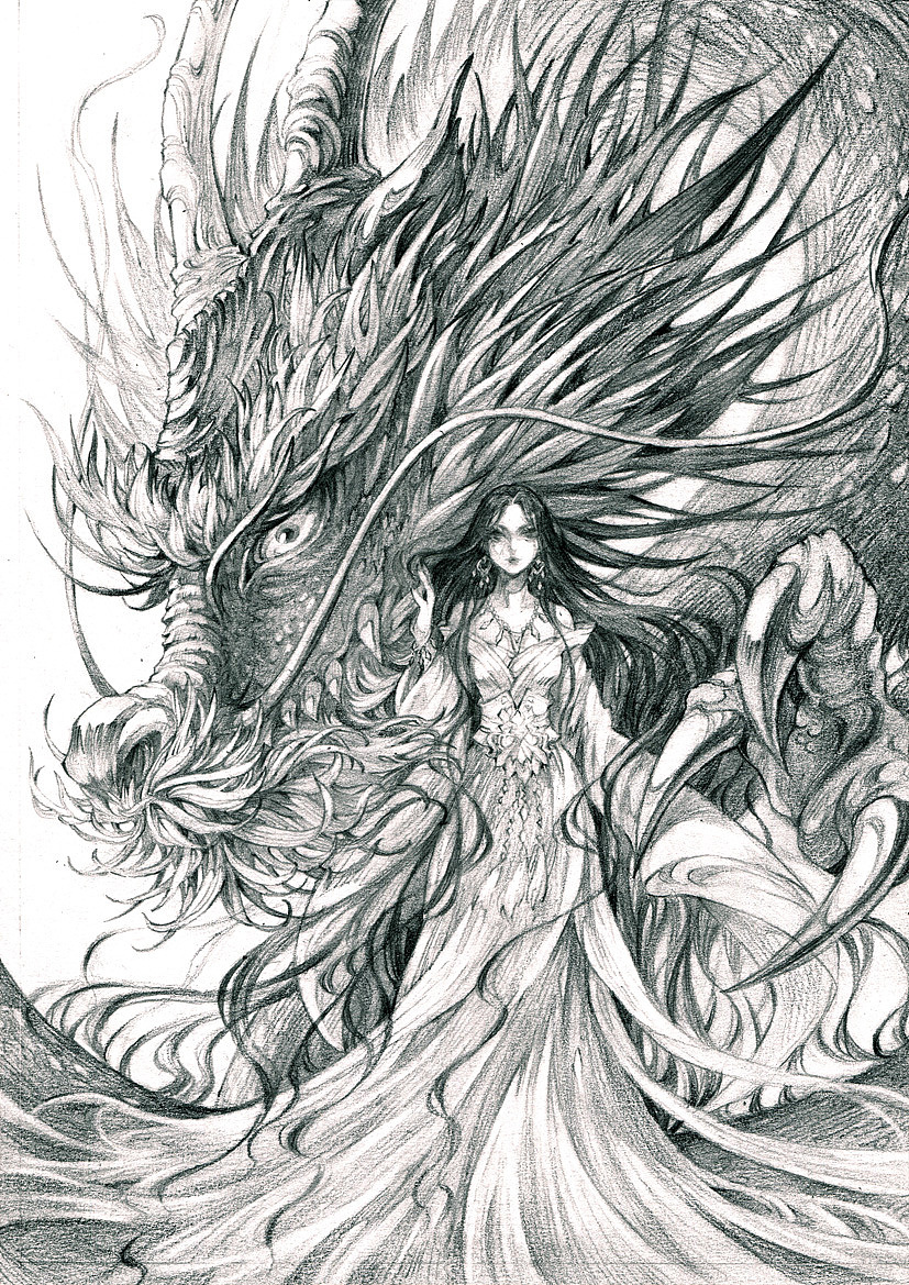 铅笔线稿和细节图~