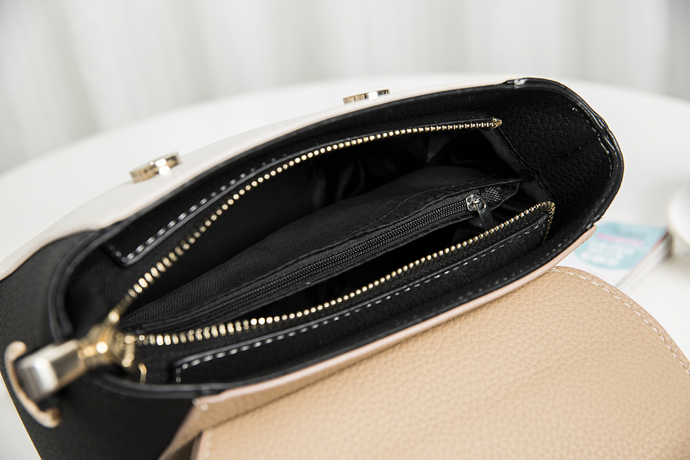 「点石爵色」—拼色女包