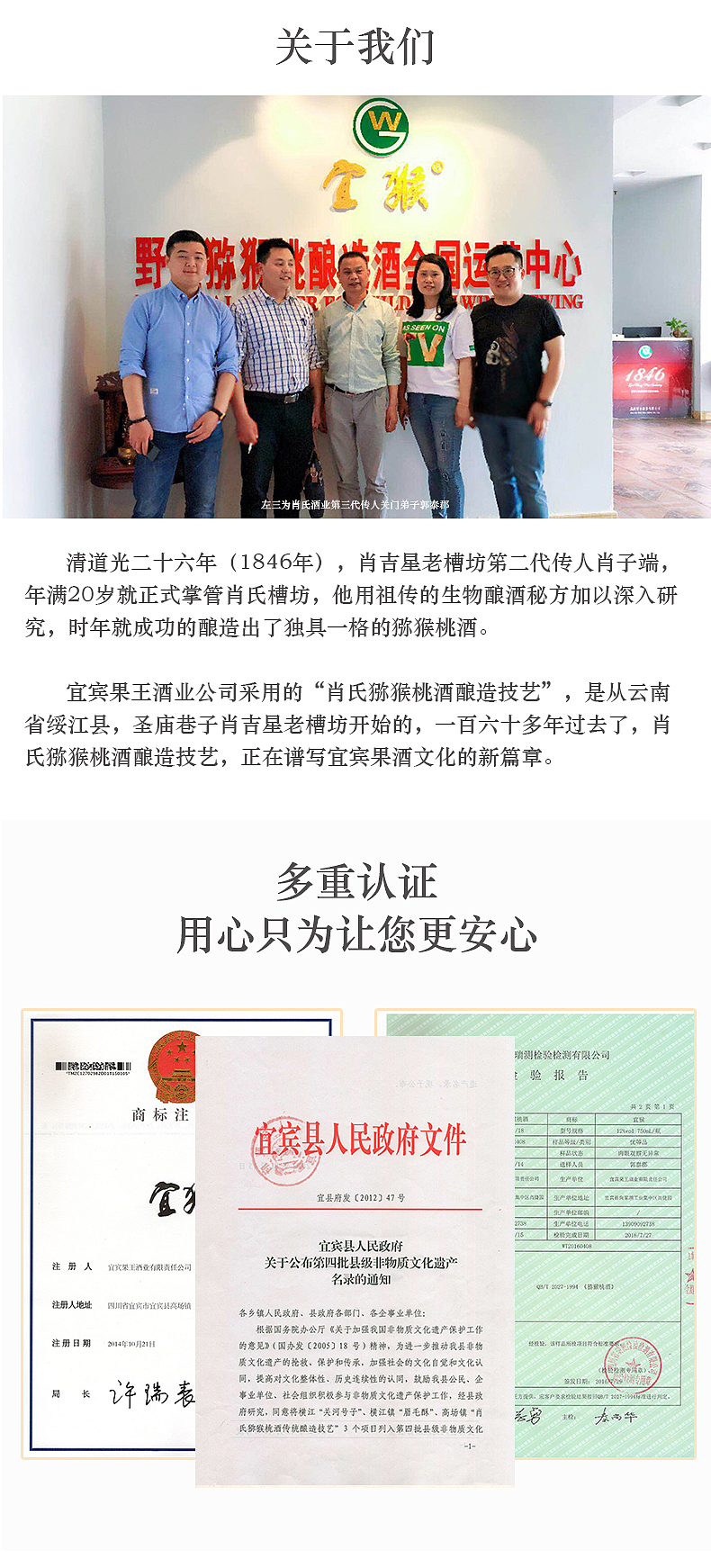 猕猴桃果酒众筹详情页