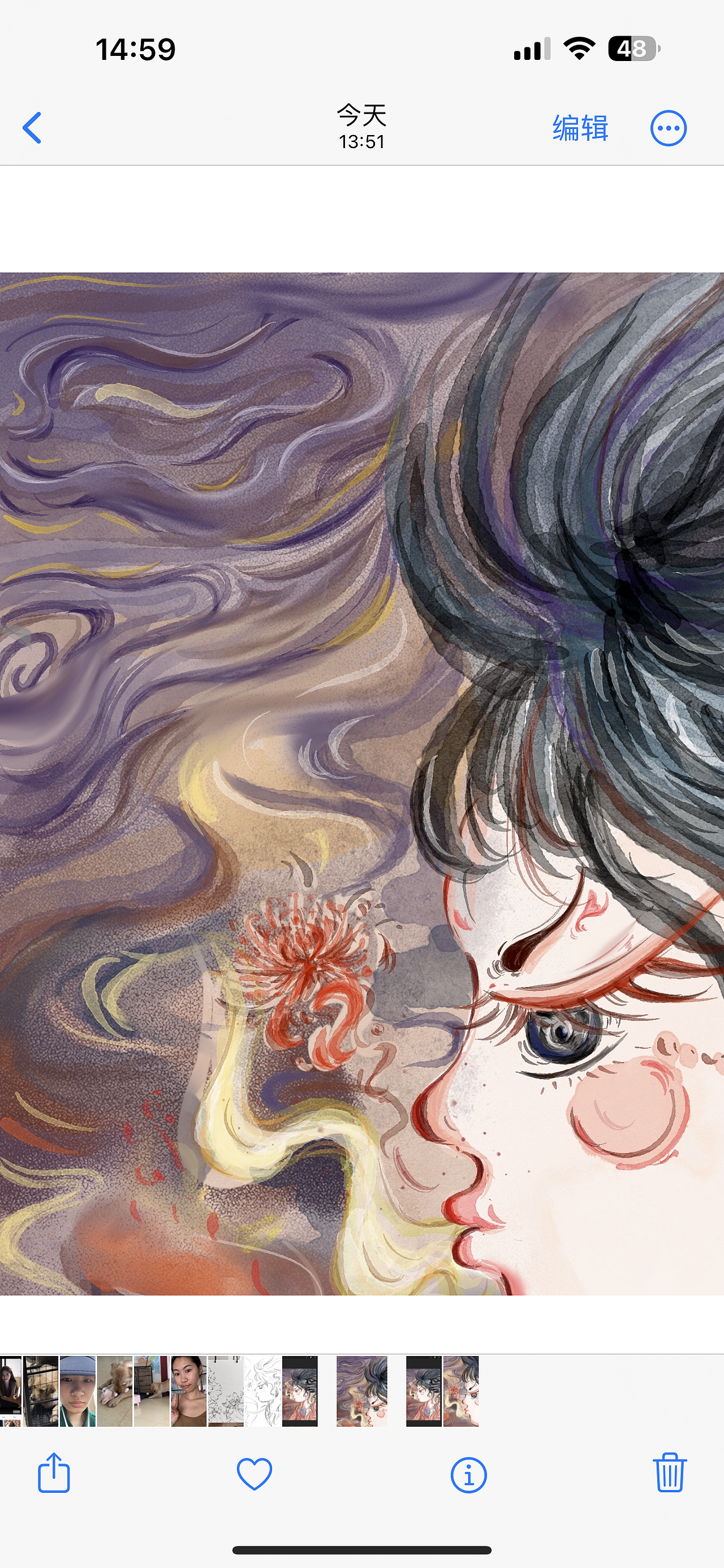 考公失败后第一次拿起画笔（图ZMzc2NTIwOTQ4） - 商业插画 - 站酷设计师几个嘉原创素材 - 站酷ZCOOL