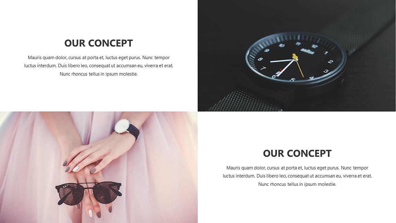 201X杂志风风景图工作汇报PPT模板