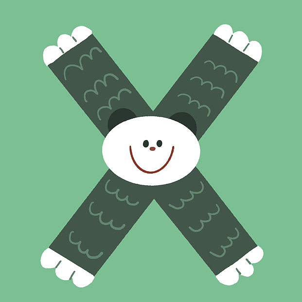 字母插画设计 原创儿童插画（图ZMzQwMzkwMDMy） - 儿童插画 - 站酷设计师怎么做自己原创素材 - 站酷ZCOOL