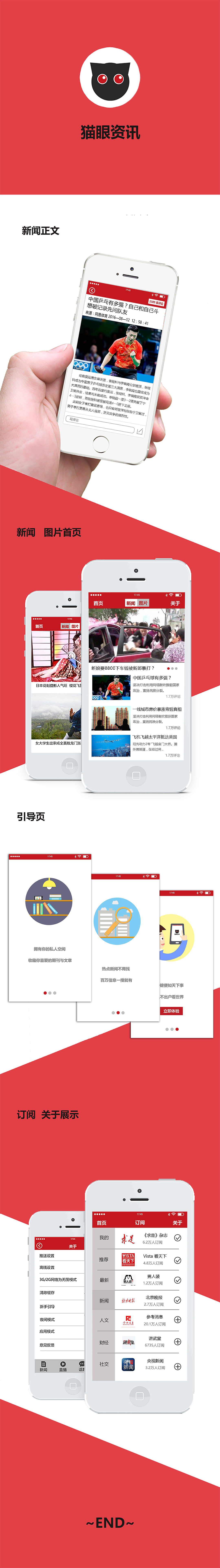 猫眼资讯APP（图ZODcyNTgyOTI=） - APP界面 - 站酷设计师MISSMEOW原创素材 - 站酷ZCOOL