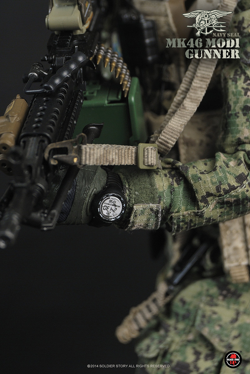 SoldierStory 美国海军海豹突击队 MK46 MOD1机鎗手（图ZMTExMDIwMTc2） - 手办/模玩 - 站酷设计师SoldierStory原创素材 - 站酷ZCOOL