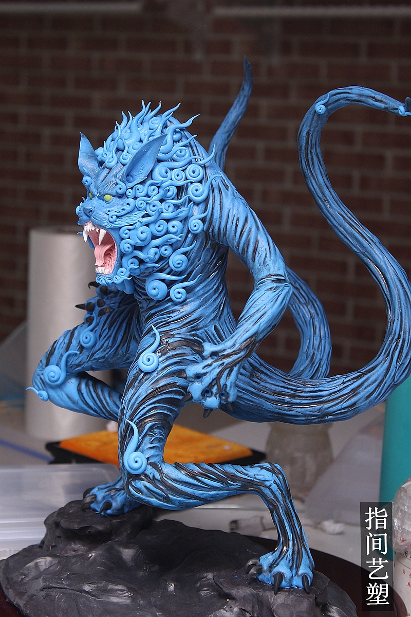 面塑(二尾)|手工艺|手办/模玩|贺加贵3d翻糖_原创作品-站酷zcool