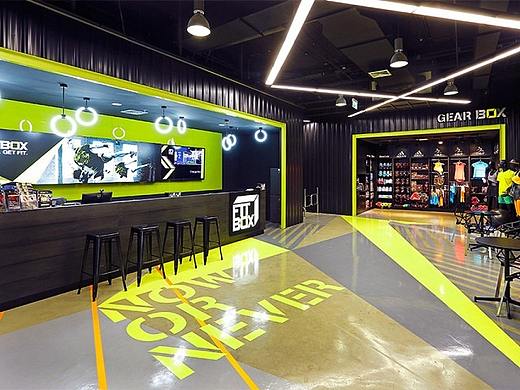 成都健身房装修|集装箱工业风健身房装修案例