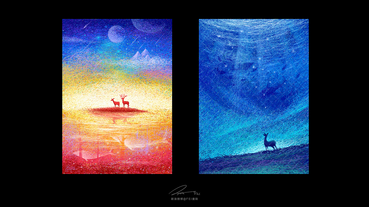 2016·插画总结（图ZNjg5NzY0MTY=） - 艺术插画 - 站酷设计师feii原创素材 - 站酷ZCOOL