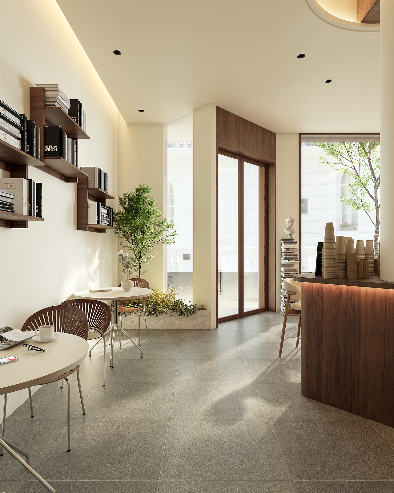 好好的咖啡与书（图ZMzE2MTY3NDI0） - 酒店餐饮设计 - 站酷设计师造屋舍空间设计原创素材 - 站酷ZCOOL