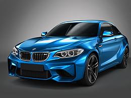 BMW M2 渲染