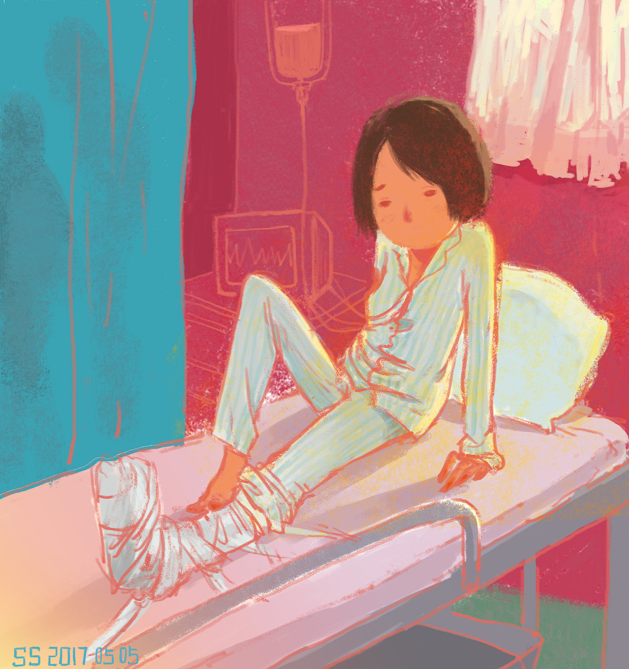 随笔（图ZNzk2NzQ3MDg=） - 艺术插画 - 站酷设计师松鼠松松子原创素材 - 站酷ZCOOL