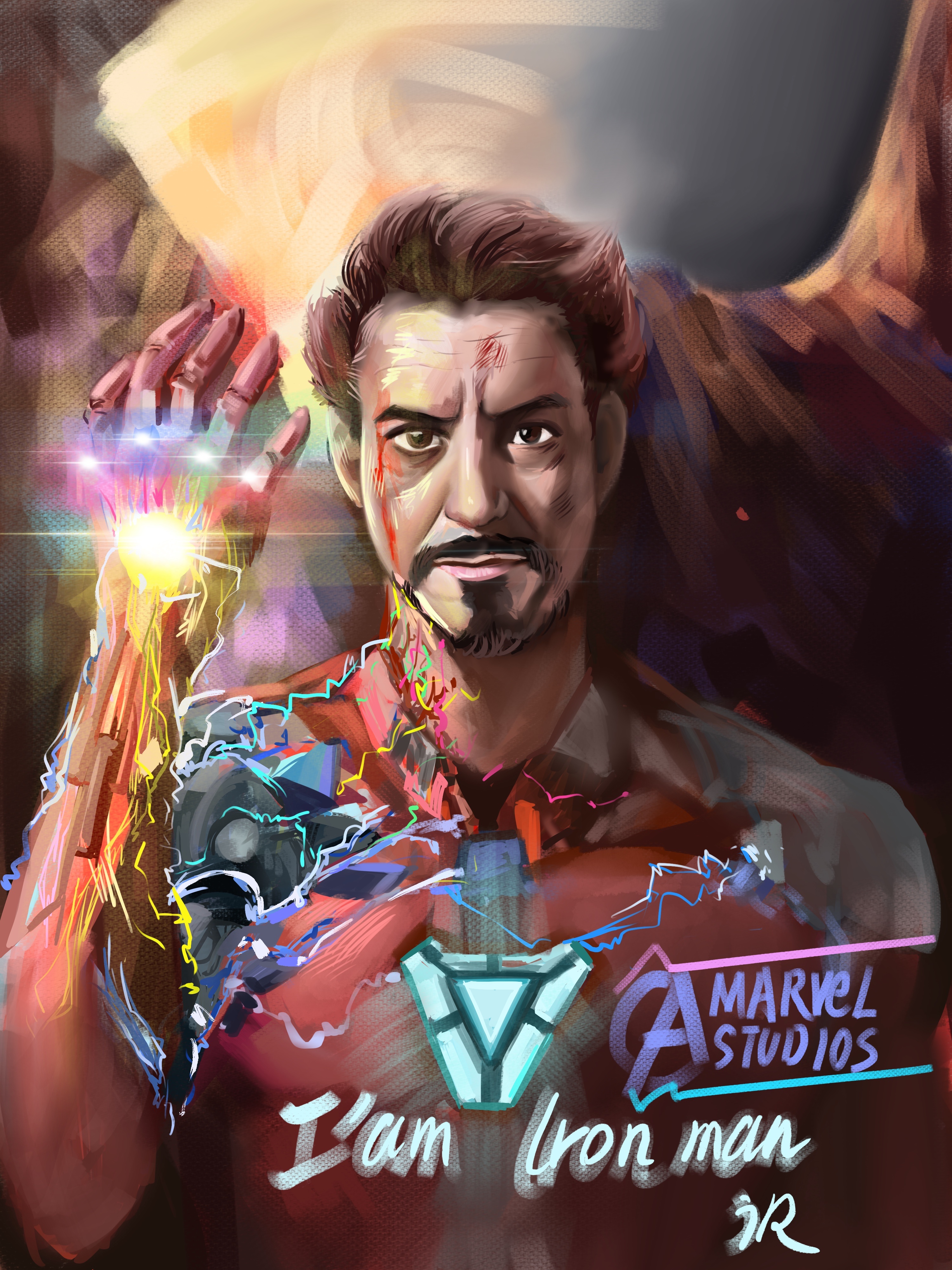复联钢铁侠|插画|概念设定|瑞吉尔 - 原创作品 - 站酷 (zcool)