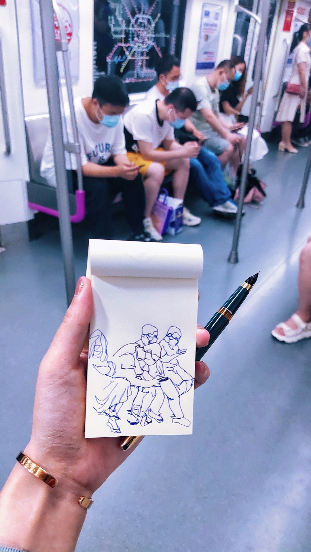 城市漫步‖包子的掌中本速写（图ZMjgxNjYwODgw） - 创作习作 - 站酷设计师插画师包子joan原创素材 - 站酷ZCOOL