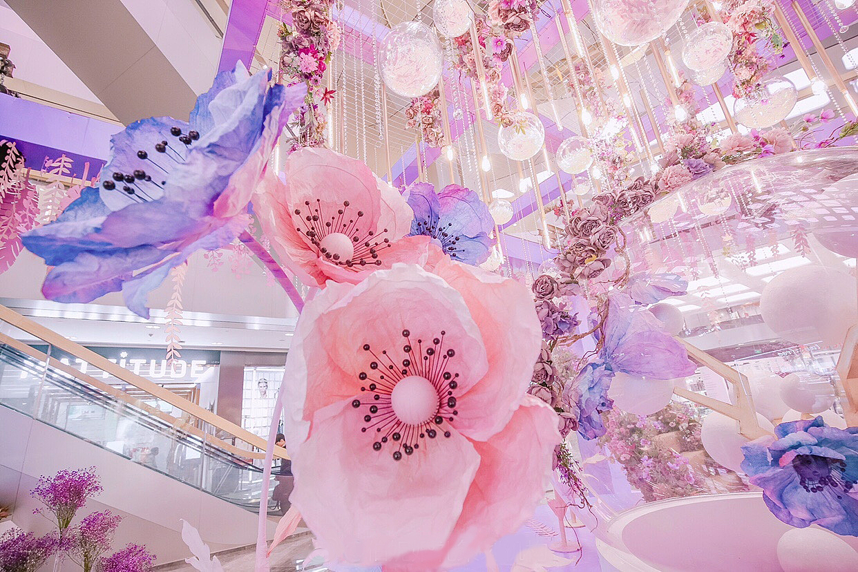 【悟兴视界】推出花艺美陈装饰（商场美陈）（图ZMjQ1MTI4OTEy） - 展陈设计 - 站酷设计师悟兴视界原创素材 - 站酷ZCOOL