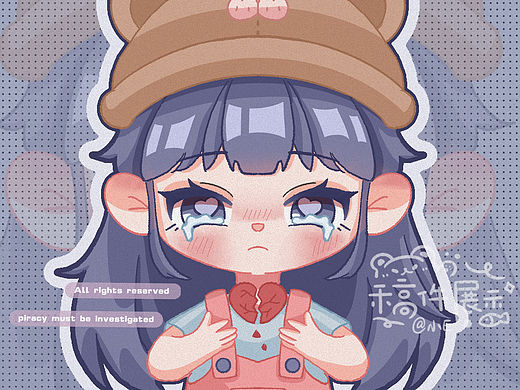 Q版头像 ｜iPad手绘