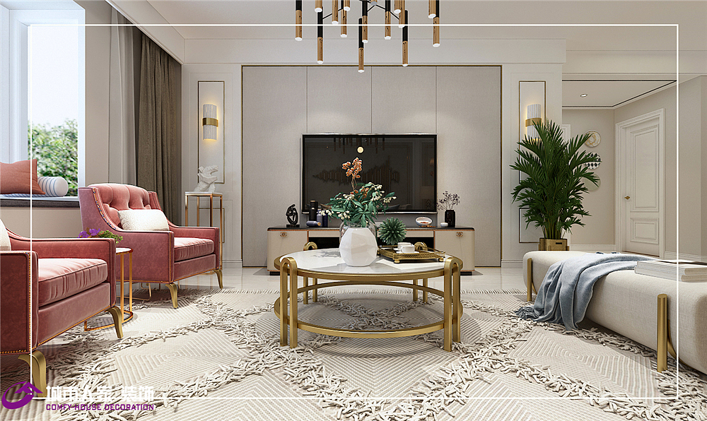 山景舜园100㎡三室现代轻奢风格装修（图ZMTYxODE4OTY0） - 家装设计 - 站酷设计师济南城市人家装修原创素材 - 站酷ZCOOL